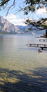 Traunsee bei Schloss Orth